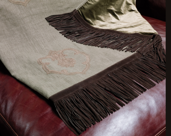 Плед Longhi Pland Lino Ricamato Col. 900