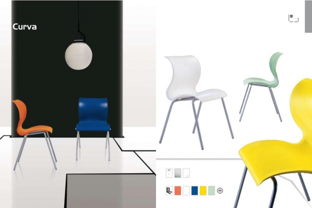 Стул Di Lazzaro Curva 676 curva
