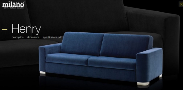 Диван Bedding Henry STP.46.MO