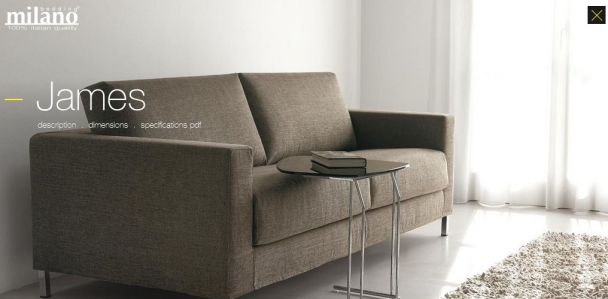 Диван Bedding James STP.26.MO
