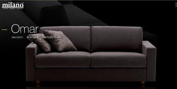 Диван Bedding Omar STP.29.MO