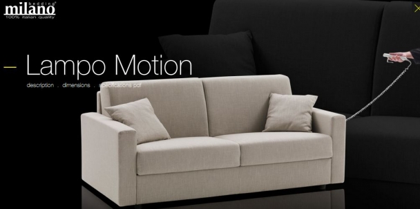 Диван Bedding Lampo Motion STP.45.MO