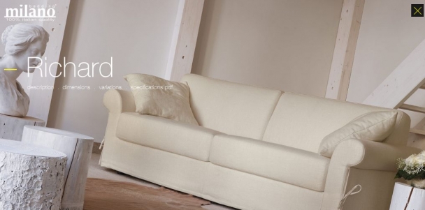 Диван Bedding Richard STP.13.MO