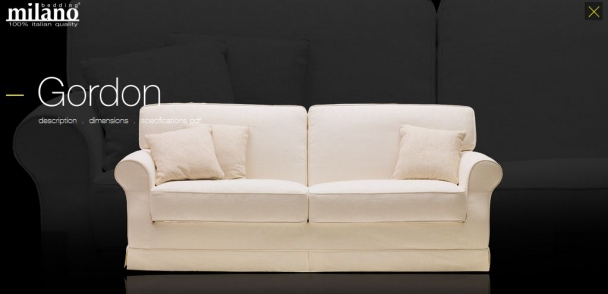 Диван Bedding Gordon STP.30.MO