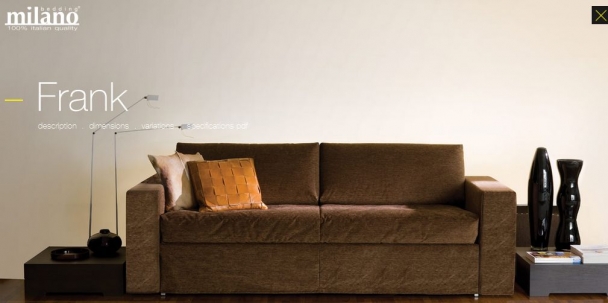 Диван Bedding Frank STP.12.MO
