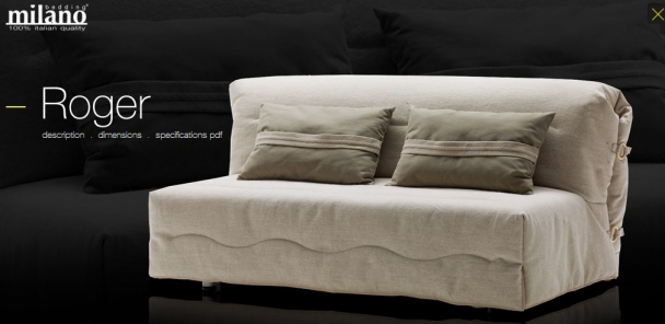 Диван Bedding Roger STP.33.MO
