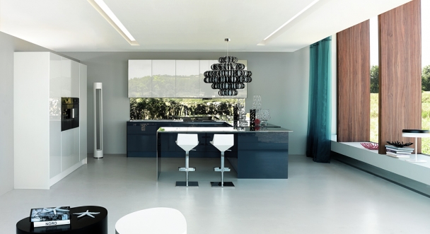 Кухня Aster Contempora Vetro
