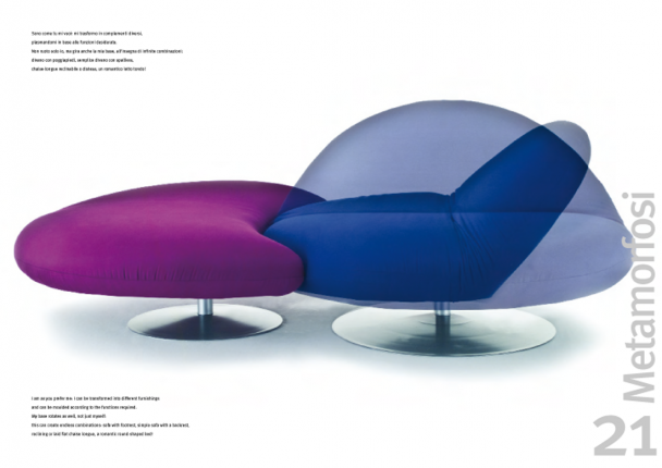 Кушетка Futura Innovazione e design Metamorfosi