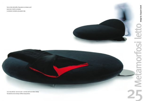 Кровать Futura Innovazione e design Metamorfosi Letto