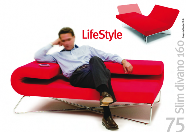 Диван Futura Innovazione e design Slim divano 160
