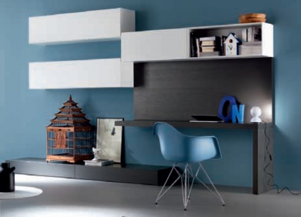 Стенка Rossetto Armobil Design Lounge Composizione 408