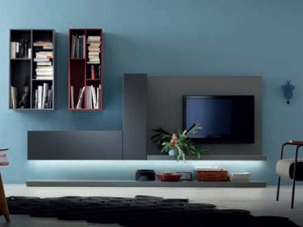 Стенка Rossetto Armobil Design Lounge Composizione 412