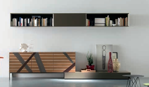 Стенка Rossetto Armobil Design Lounge Composizione 416