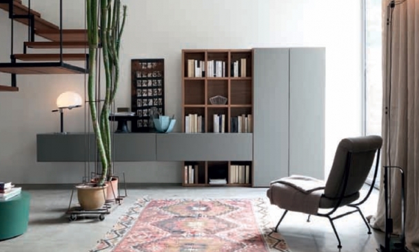 Стенка Rossetto Armobil Design Lounge Composizione 417