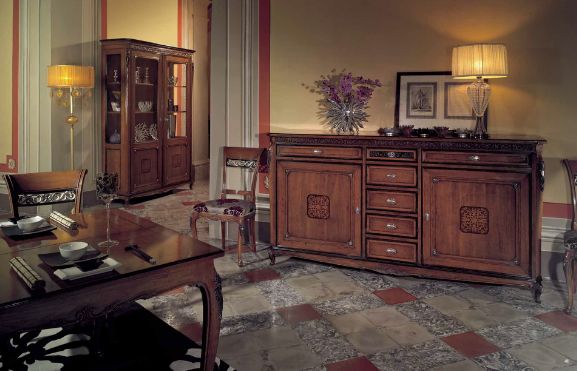 Буфет 100x100 Classico Villa Fascinato F04