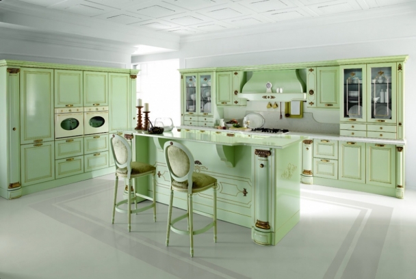 Кухня Tomassi Verde Flow PF21351