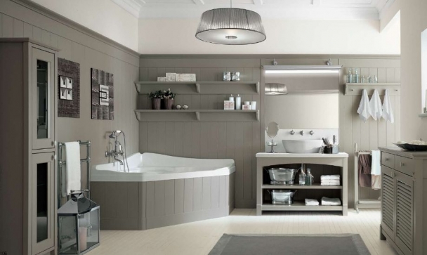 Ванная комната Minacciolo English Mood Comfort in tono naturale