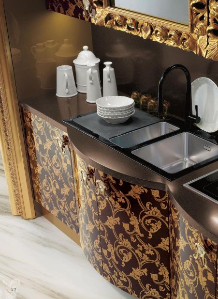 Кухня Concreta cucine Luxury Majestic Oro